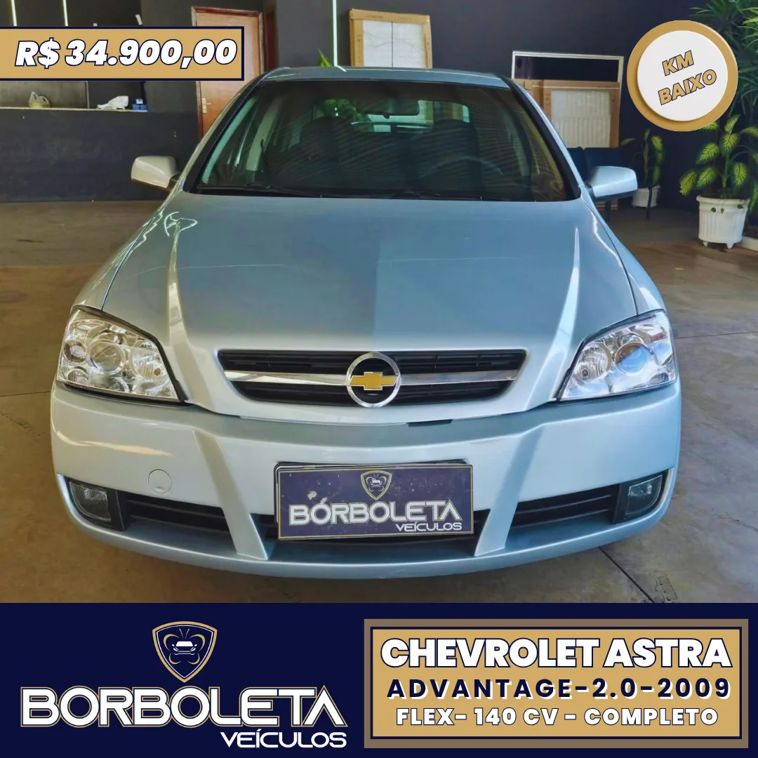 Chevrolet Astra Advantage 2.0 140CV 2009 Completo.